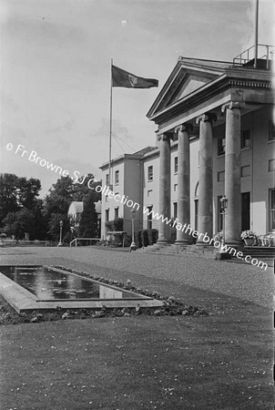 ARAS AN UACHTARAIN TERRACE AND COLONNADE FROM EAST